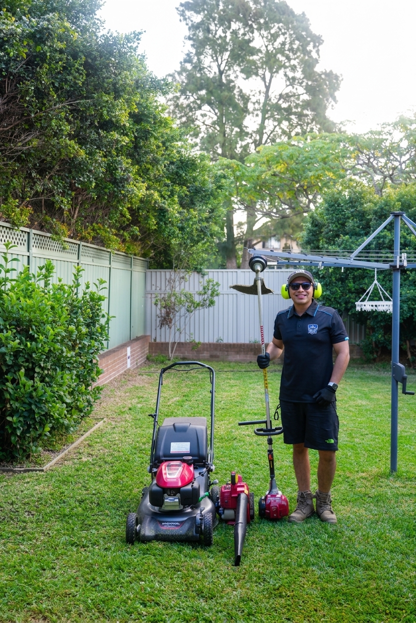 Garden and yard clean-up service